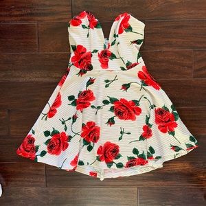 Red dress